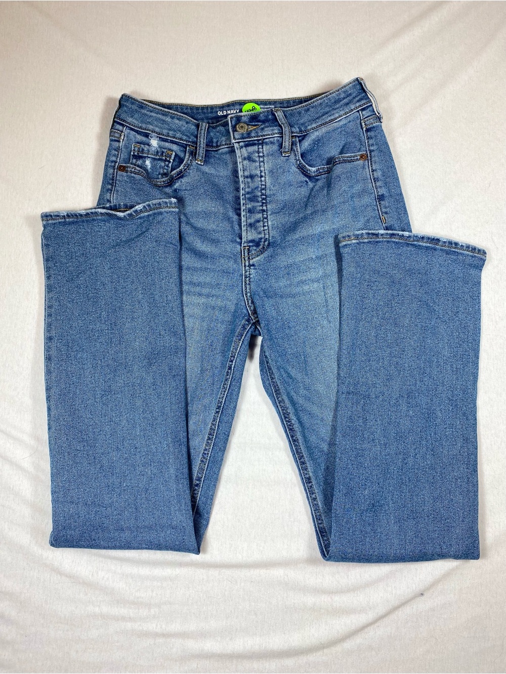 Old Navy Kicker Bootcut Jeans Size 4 Extra High Rise Blue